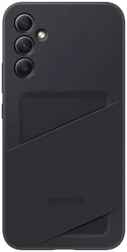 Origineel Samsung Galaxy A34 Hoesje Card Slot Cover Zwart