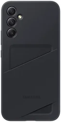 Origineel Samsung Galaxy A34 Hoesje Card Slot Cover Zwart afbeelding