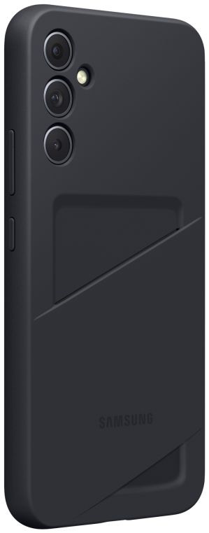 Origineel Samsung Galaxy A34 Hoesje Card Slot Cover Zwart afbeelding 2