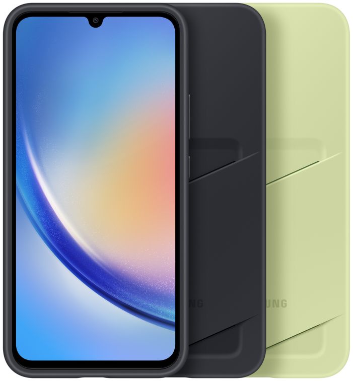 Origineel Samsung Galaxy A34 Hoesje Card Slot Cover Zwart afbeelding 7