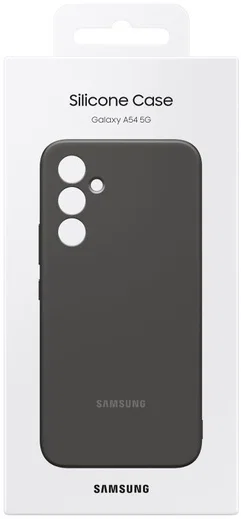 Origineel Samsung Galaxy A54 Hoesje Silicone Case Back Cover Zwart afbeelding 6