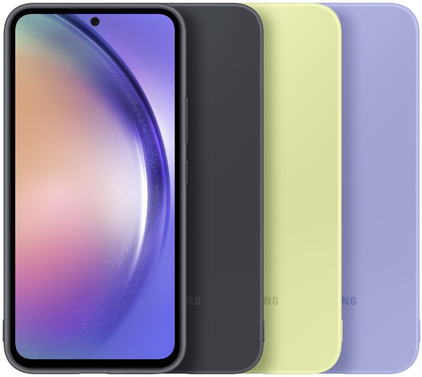 Origineel Samsung Galaxy A54 Hoesje Silicone Case Back Cover Zwart afbeelding 7