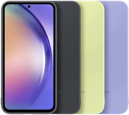 Origineel Samsung Galaxy A54 Hoesje Silicone Case Back Cover Zwart afbeelding 7