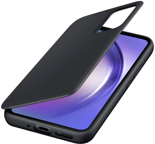 Origineel Samsung Galaxy A54 Hoesje Smart View Wallet Case Zwart afbeelding 1