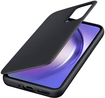 Origineel Samsung Galaxy A54 Hoesje Smart View Wallet Case Zwart