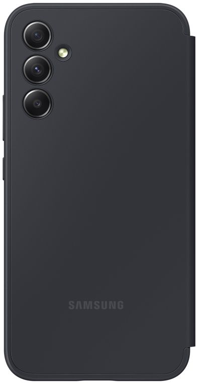 Origineel Samsung Galaxy A34 Hoesje Smart View Wallet Case Zwart afbeelding 5