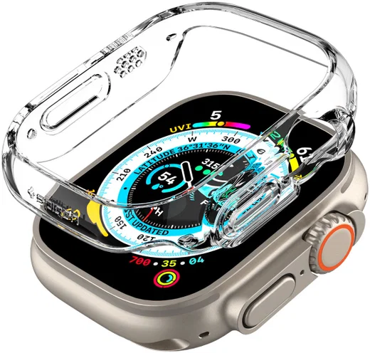 Spigen Thin Fit - Apple Watch Ultra 3/2/1 Hoesje - Bumper Case - Transparant afbeelding 10