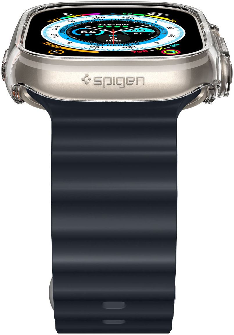 Spigen Thin Fit - Apple Watch Ultra 3/2/1 Hoesje - Bumper Case - Transparant afbeelding 15