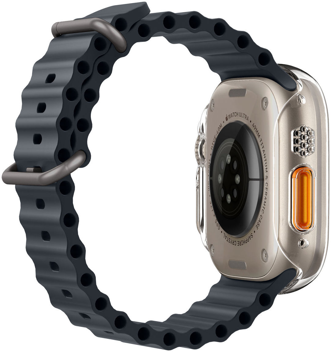 Spigen Thin Fit - Apple Watch Ultra 3/2/1 Hoesje - Bumper Case - Transparant afbeelding 16