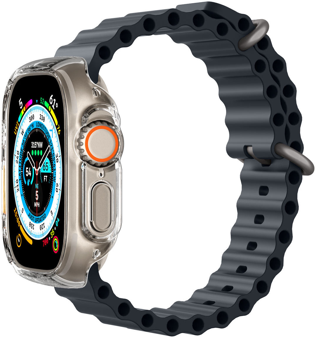 Spigen Thin Fit - Apple Watch Ultra 3/2/1 Hoesje - Bumper Case - Transparant afbeelding 17