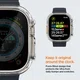 Spigen Thin Fit - Apple Watch Ultra 3/2/1 Hoesje - Bumper Case - Transparant afbeelding 4