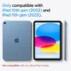 Spigen EZ Fit Glas.tR Apple iPad 10.9 (2022) / 11 (2025) Screen Protector afbeelding 3