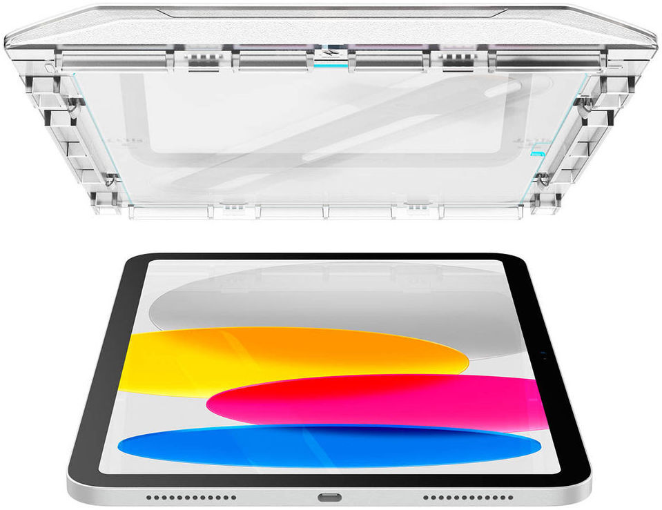 Spigen EZ Fit Glas.tR Apple iPad 10.9 (2022) / 11 (2025) Screen Protector afbeelding 11