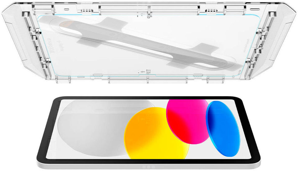 Spigen EZ Fit Glas.tR Apple iPad 10.9 (2022) / 11 (2025) Screen Protector afbeelding 12