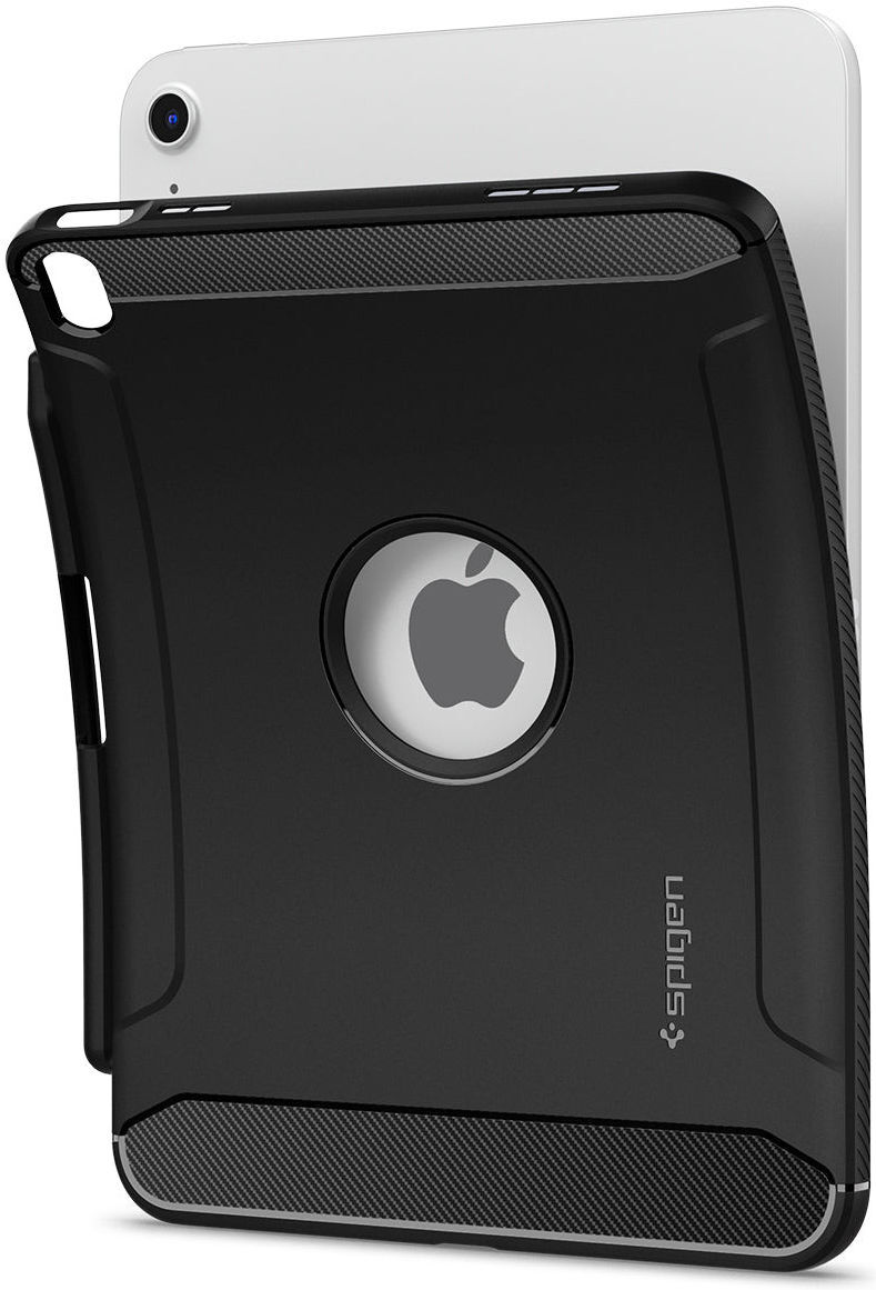Spigen Rugged Armor Apple iPad 11 (2025) / 10.9 (2022) Hoes Back Cover Zwart afbeelding 3