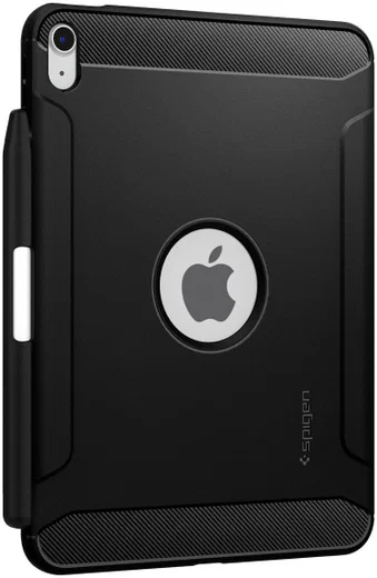 Spigen Rugged Armor Apple iPad 11 (2025) / 10.9 (2022) Hoes Back Cover Zwart afbeelding 5