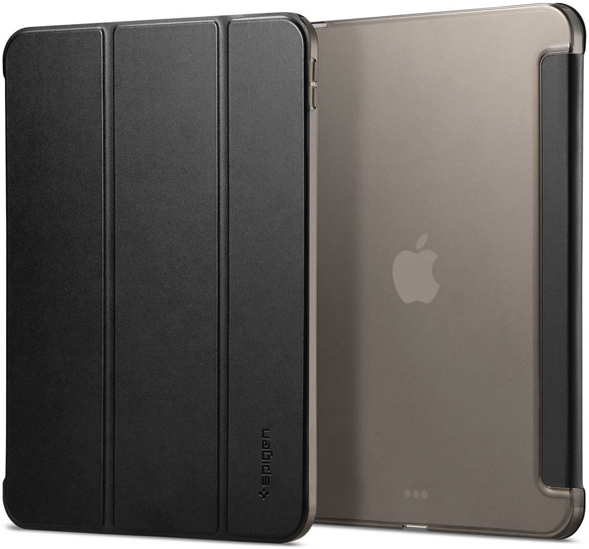 Spigen Smart Fold Apple iPad 11 (2025)/10.9 (2022) Hoes Book Case Tri-Fold Zwart afbeelding 2