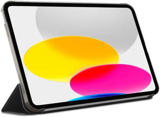 Spigen Smart Fold Apple iPad 11 (2025)/10.9 (2022) Hoes Book Case Tri-Fold Zwart afbeelding 4