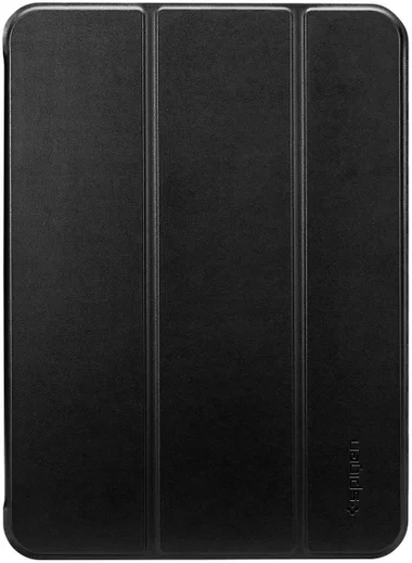 Spigen Smart Fold Apple iPad 11 (2025)/10.9 (2022) Hoes Book Case Tri-Fold Zwart afbeelding 7