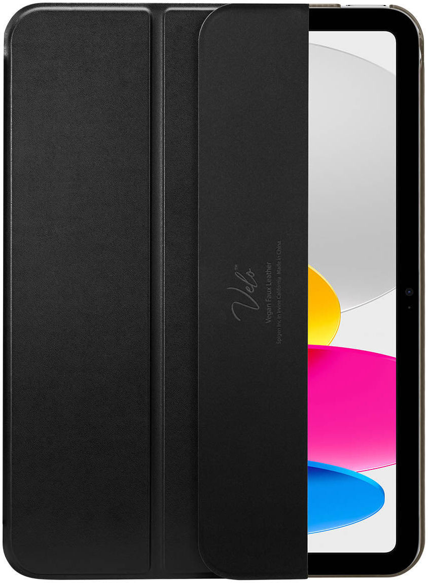 Spigen Smart Fold Apple iPad 11 (2025)/10.9 (2022) Hoes Book Case Tri-Fold Zwart afbeelding 8