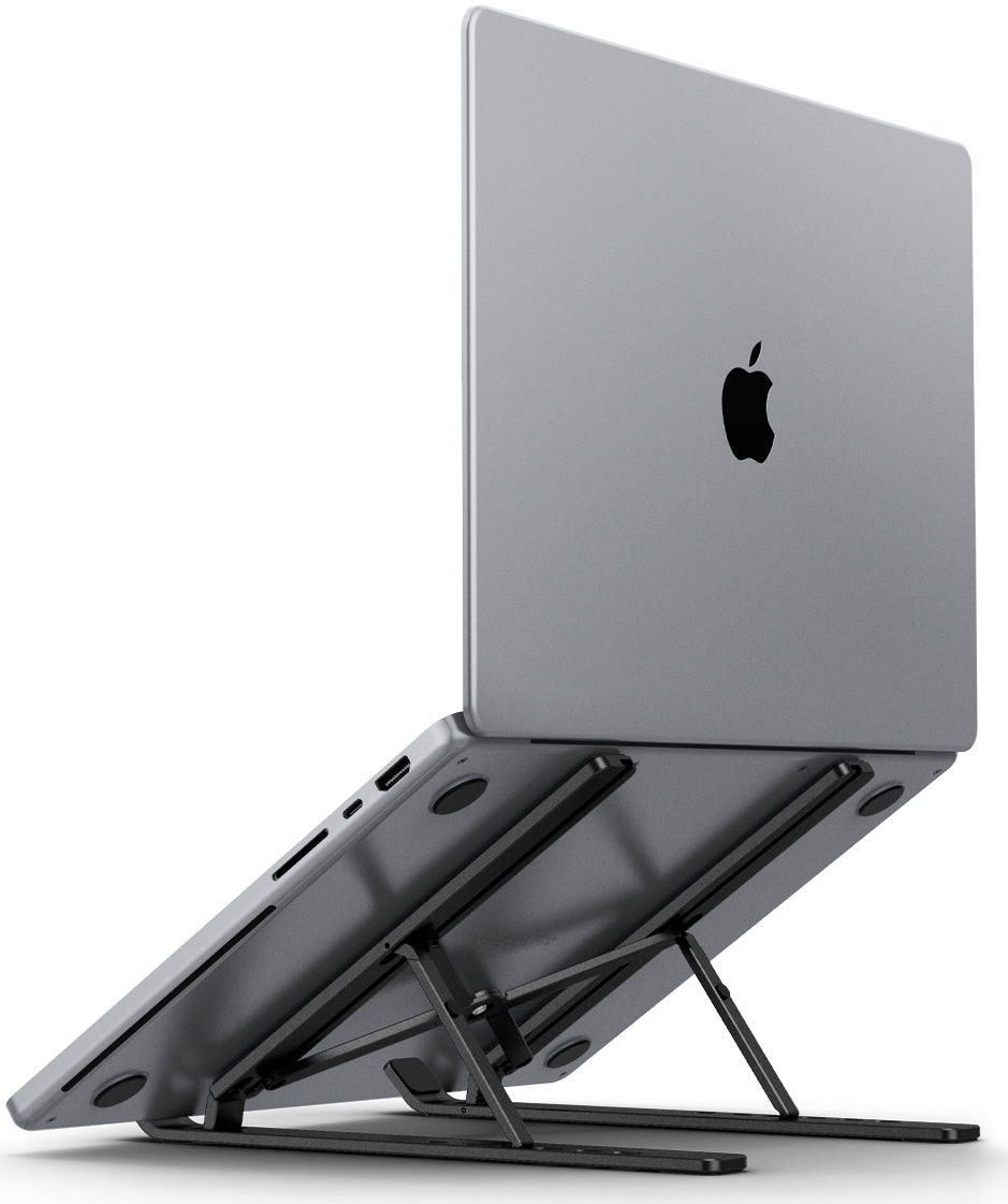 Spigen LD201 Universele Opvouwbare Tablet/Laptop Standaard Zwart afbeelding 1