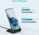 Choetech Wireless Charging Stand Bureau Houder 10W Zwart/Wit (2-Pack) afbeelding 3