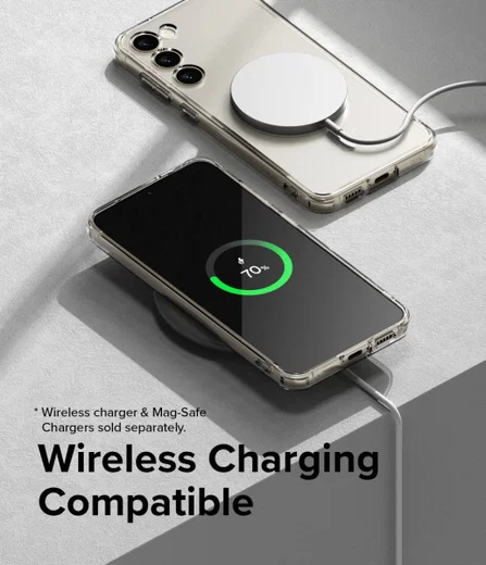 Ringke Fusion Magnetic Samsung Galaxy S23 Hoesje MagSafe Transparant afbeelding 10