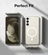 Ringke Fusion Magnetic Samsung Galaxy S23 Hoesje MagSafe Transparant afbeelding 9