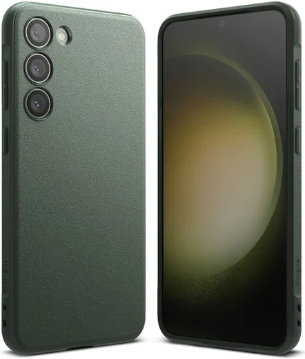 Ringke Onyx Samsung Galaxy S23 Hoesje Flexibel TPU Back Cover Groen afbeelding 1