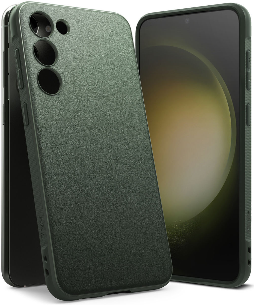 Ringke Onyx Samsung Galaxy S23 Hoesje Flexibel TPU Back Cover Groen afbeelding 12