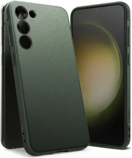 Ringke Onyx Samsung Galaxy S23 Hoesje Flexibel TPU Back Cover Groen afbeelding 12