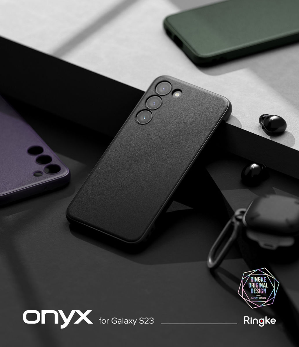 Ringke Onyx Samsung Galaxy S23 Hoesje Flexibel TPU Back Cover Groen afbeelding 14