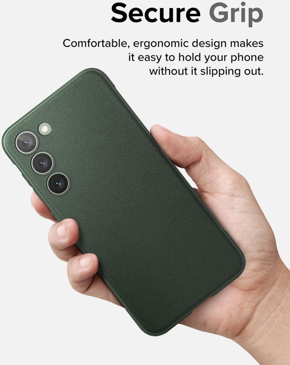 Ringke Onyx Samsung Galaxy S23 Hoesje Flexibel TPU Back Cover Groen afbeelding 5