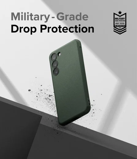 Ringke Onyx Samsung Galaxy S23 Hoesje Flexibel TPU Back Cover Groen afbeelding 3