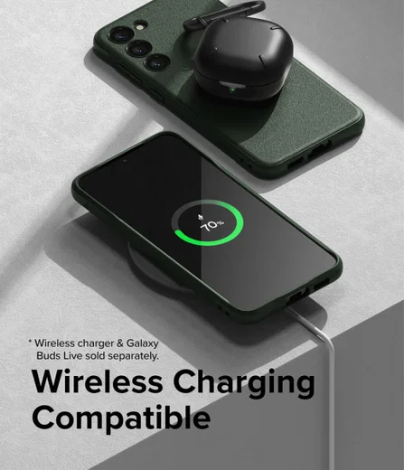 Ringke Onyx Samsung Galaxy S23 Hoesje Flexibel TPU Back Cover Groen afbeelding 6