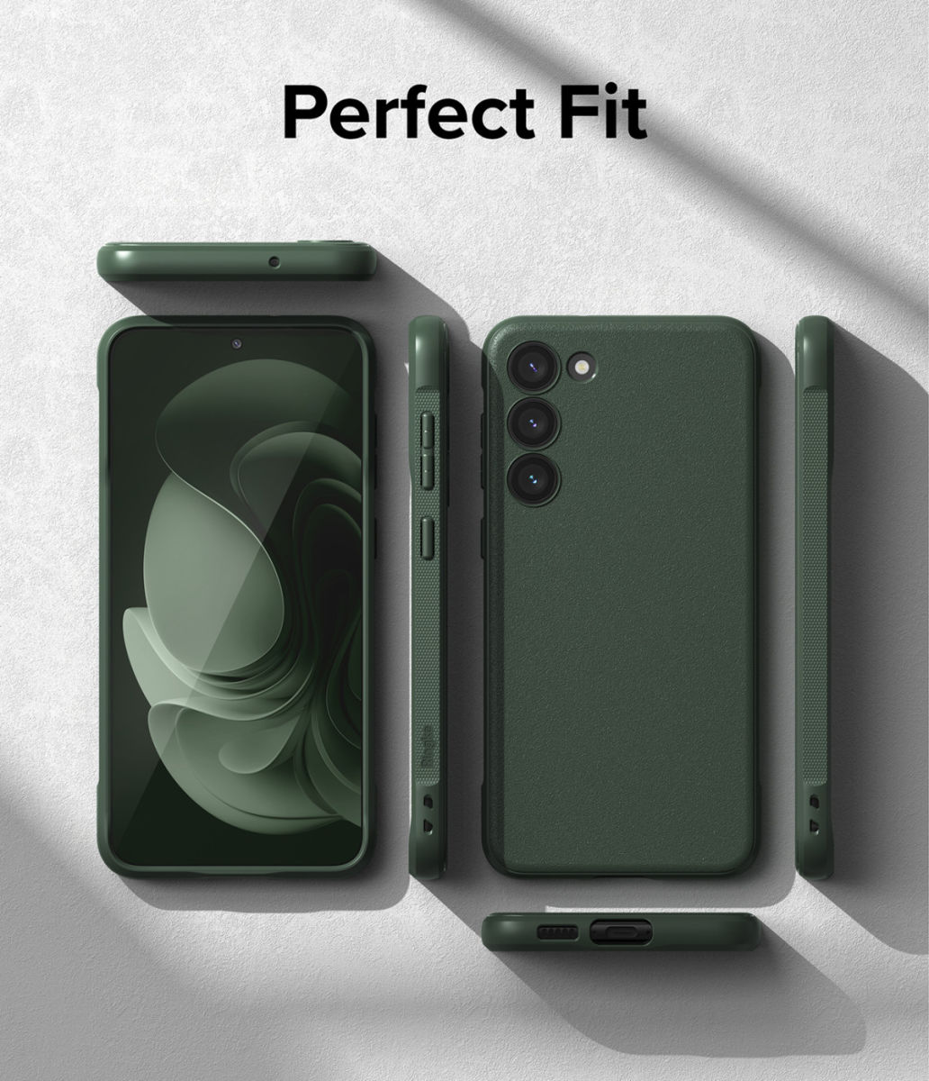 Ringke Onyx Samsung Galaxy S23 Hoesje Flexibel TPU Back Cover Groen afbeelding 8