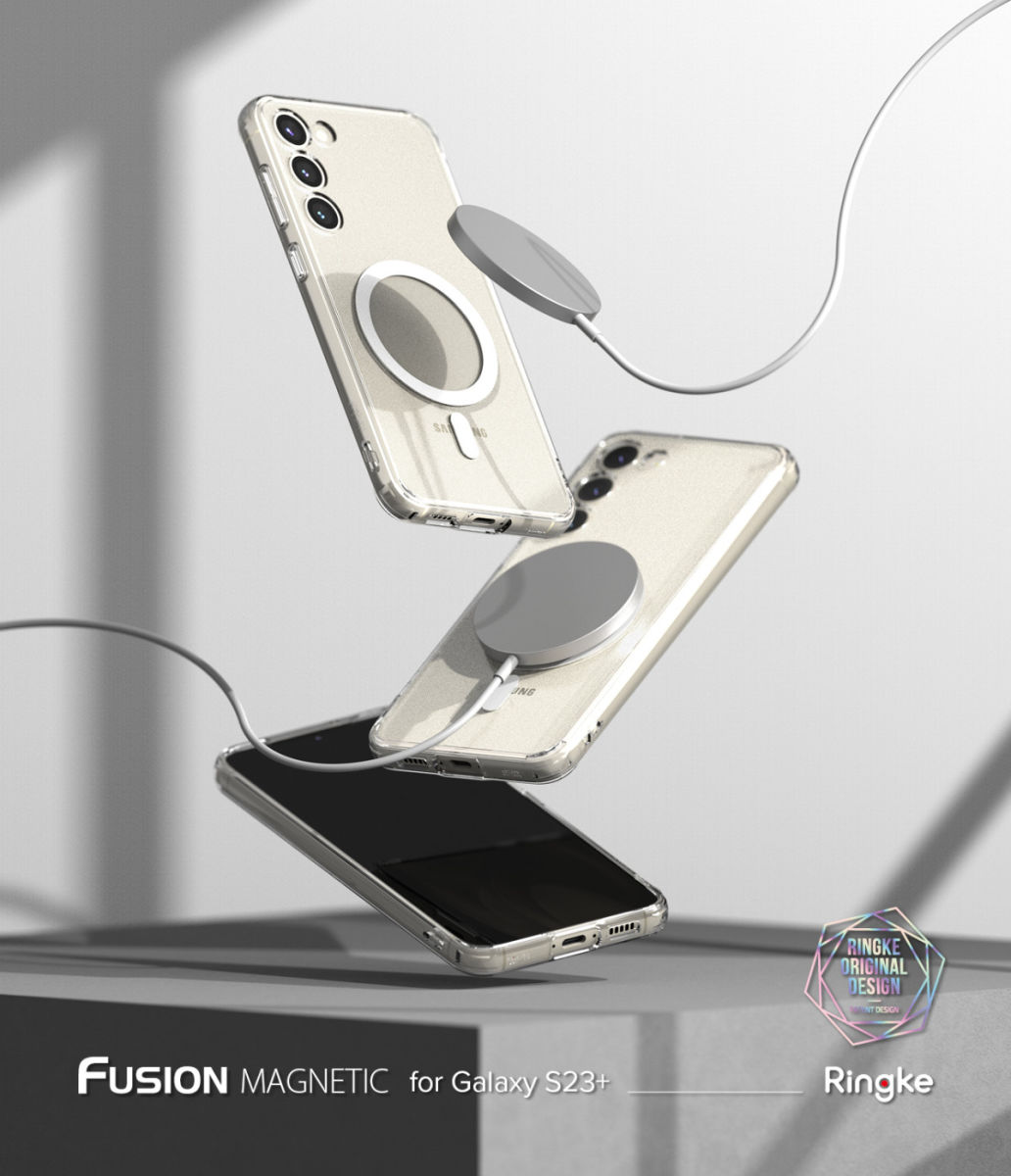 Ringke Fusion Magnetic Samsung Galaxy S23 Plus Hoesje Transparant afbeelding 18