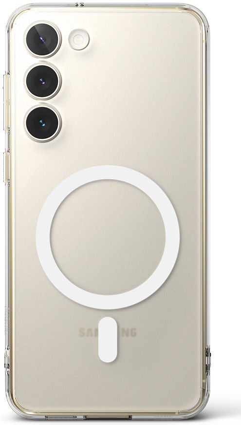 Ringke Fusion Magnetic Samsung Galaxy S23 Plus Hoesje Transparant afbeelding 2