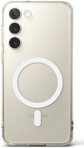 Ringke Fusion Magnetic Samsung Galaxy S23 Plus Hoesje Transparant afbeelding 2