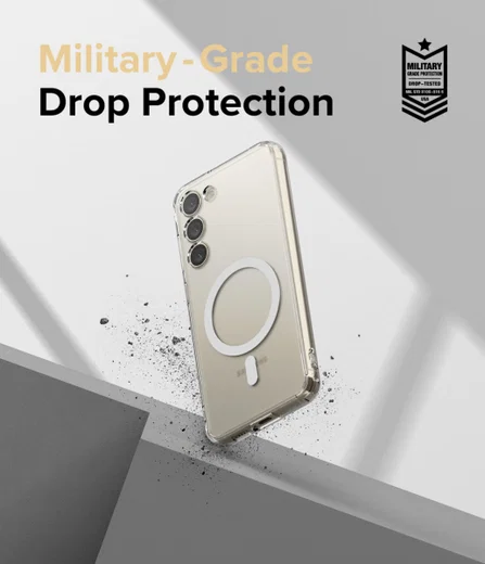 Ringke Fusion Magnetic Samsung Galaxy S23 Plus Hoesje Transparant afbeelding 5