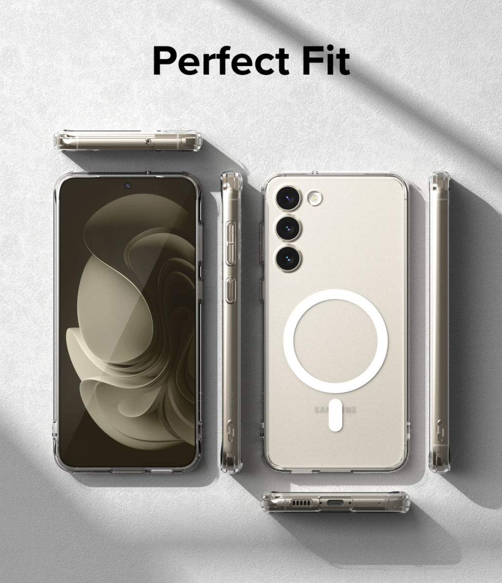 Ringke Fusion Magnetic Samsung Galaxy S23 Plus Hoesje Transparant afbeelding 10