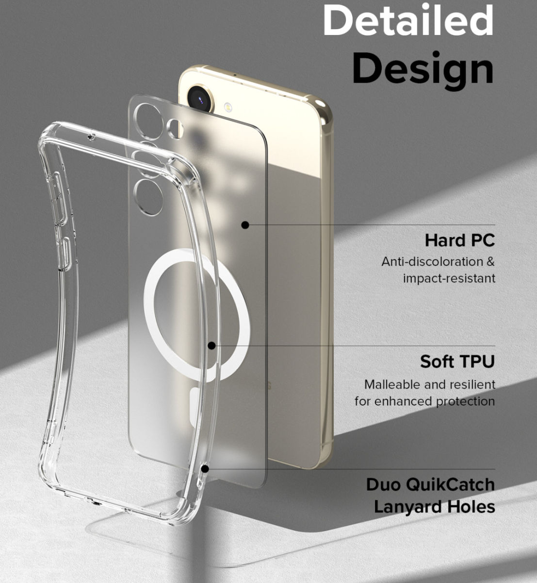 Ringke Fusion Magnetic Samsung Galaxy S23 Plus Hoesje Transparant afbeelding 11