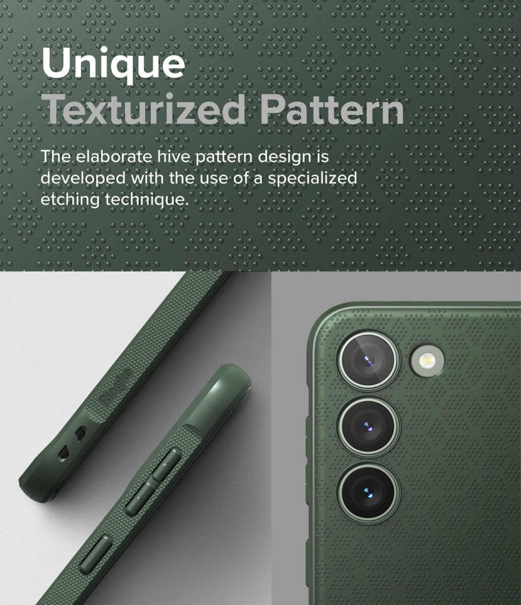 Ringke Onyx Samsung Galaxy S23 Plus Hoesje TPU Back Cover Groen afbeelding 5