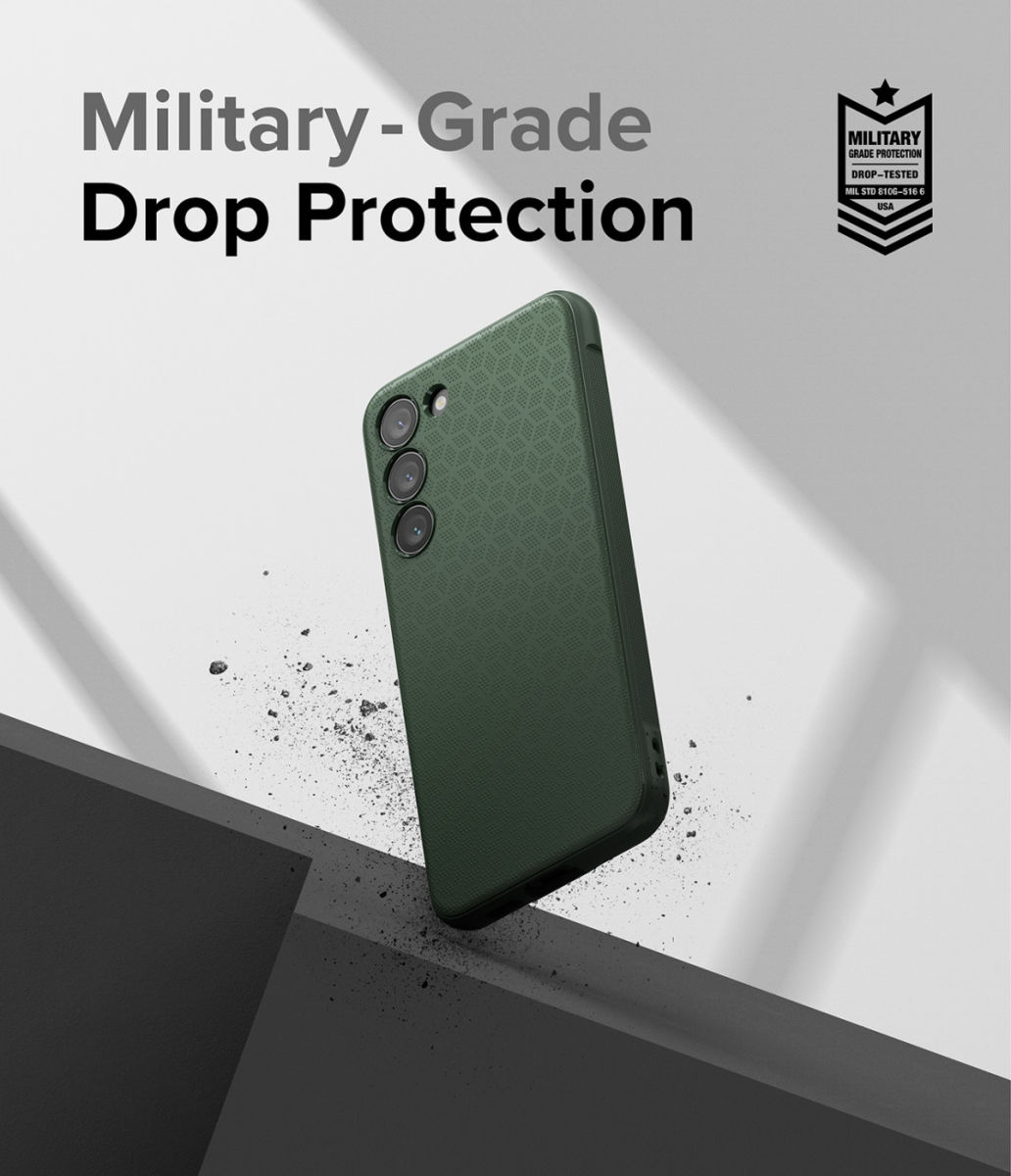 Ringke Onyx Samsung Galaxy S23 Plus Hoesje TPU Back Cover Groen afbeelding 3
