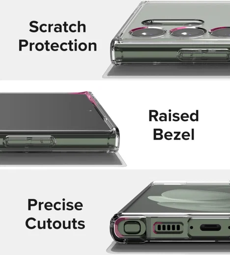 Ringke Fusion Magnetic Samsung Galaxy S23 Ultra Hoesje Transparant afbeelding 12