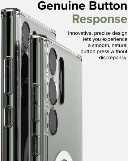 Ringke Fusion Magnetic Samsung Galaxy S23 Ultra Hoesje Transparant afbeelding 13