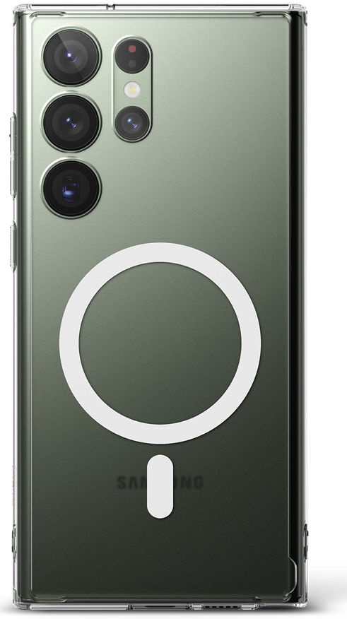 Ringke Fusion Magnetic Samsung Galaxy S23 Ultra Hoesje Transparant afbeelding 2