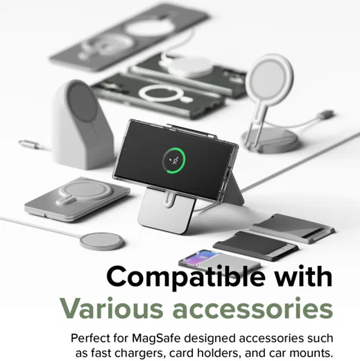 Ringke Fusion Magnetic Samsung Galaxy S23 Ultra Hoesje Transparant afbeelding 5