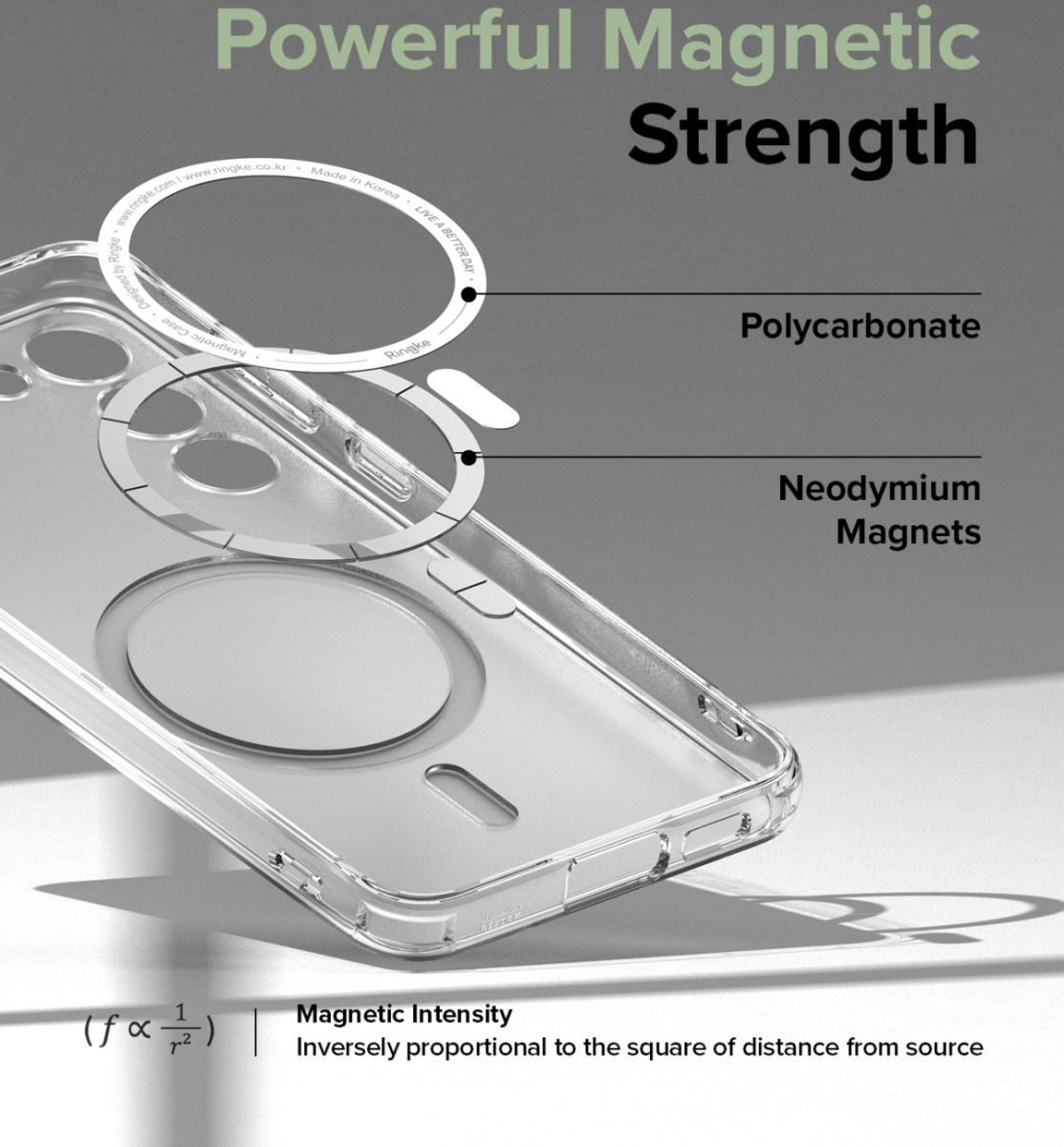 Ringke Fusion Magnetic Samsung Galaxy S23 Ultra Hoesje Transparant afbeelding 7