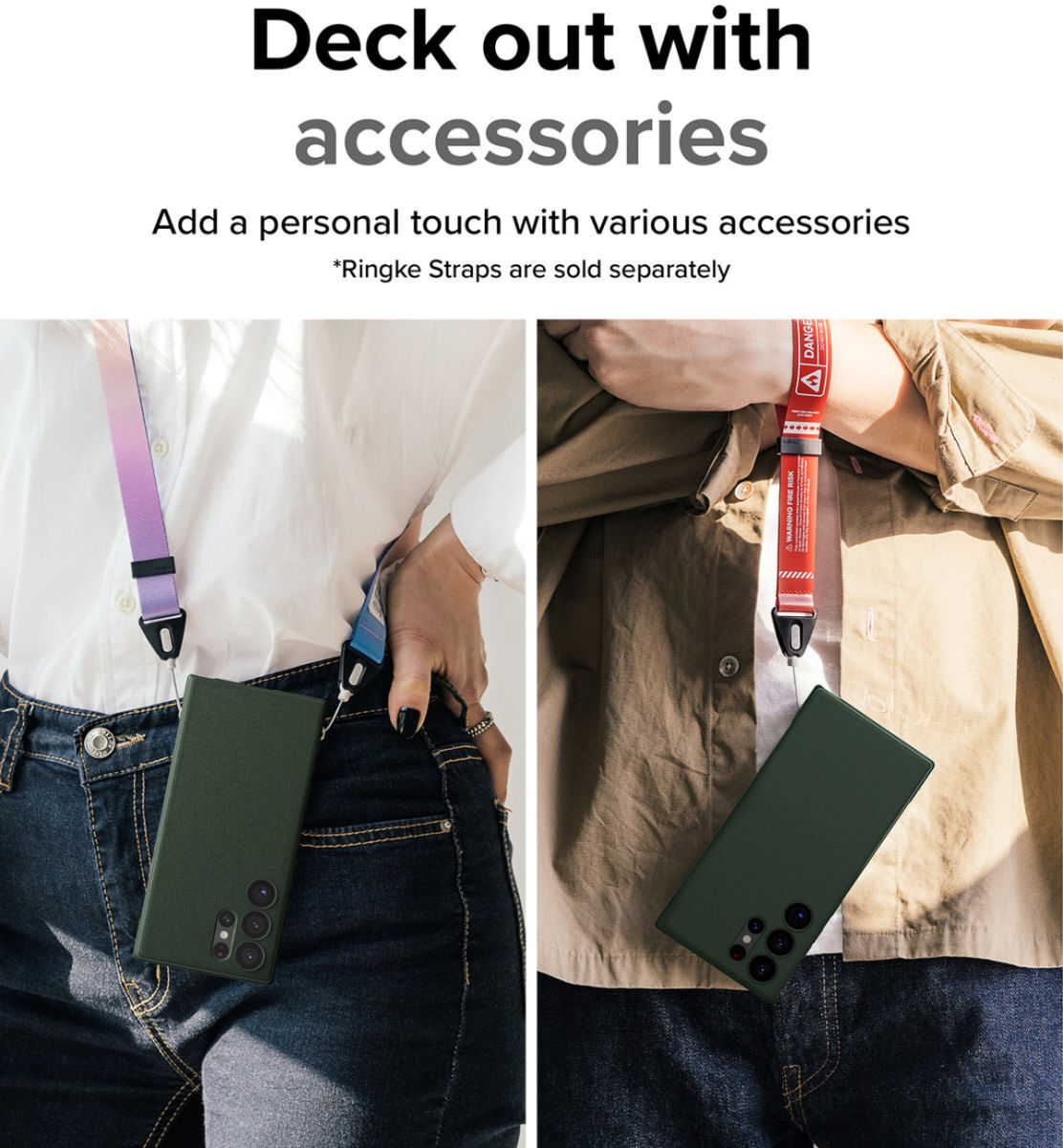 Ringke Onyx Samsung Galaxy S23 Ultra Hoesje TPU Back Cover Groen afbeelding 11